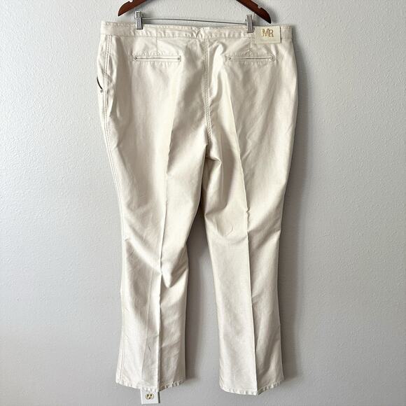 Marina Rinaldi Jeany Champagne Tapered Jeans 37" Inseam Women's Plus Size 22 - Picture 7 of 15